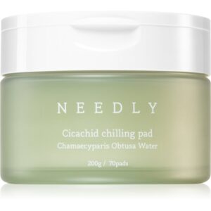 NEEDLY Cicachid Chilling Pad discuri pentru indepartarea impuritatilor cu efect calmant 70 buc-Țena