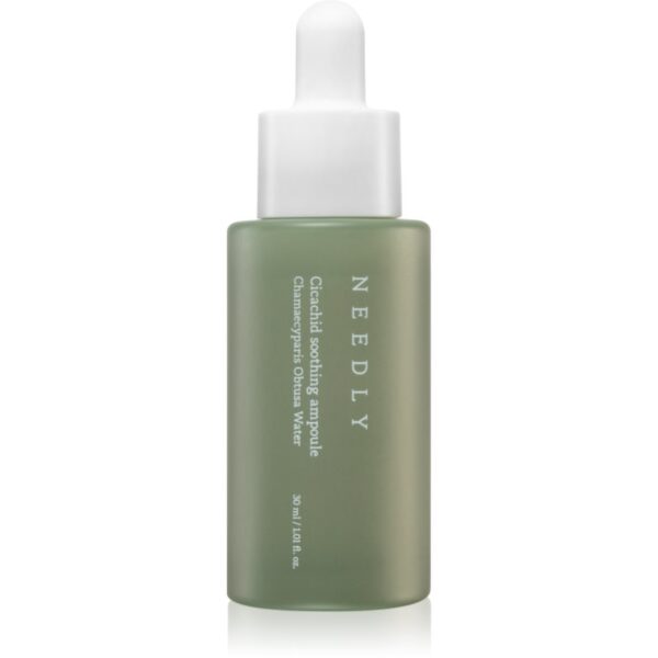 NEEDLY Cicachid Soothing Ampoule ser facial calmant si hranitor reface bariera protectoare a pielii 30 ml-ro