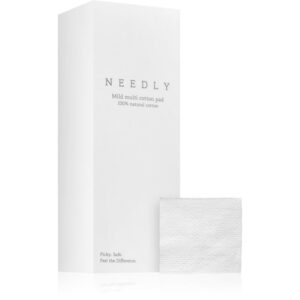 NEEDLY Mild Cleansing Multi Cotton Pad tampoane cosmetice pentru demachierea și curățarea tenului 100 buc-ro
