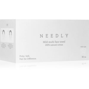 NEEDLY Mild Cleansing Multi Face Towel prosop de unică folosință 80 buc-ro
