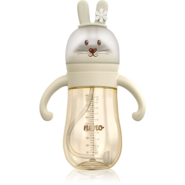 NENO Mio 6 m+ biberon pentru sugari Cream 300 ml-ro