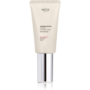 NEO MAKE UP Intense Serum Cover Foundation machiaj natural SPF 30 culoare 01 Porcelain 30 ml-ro