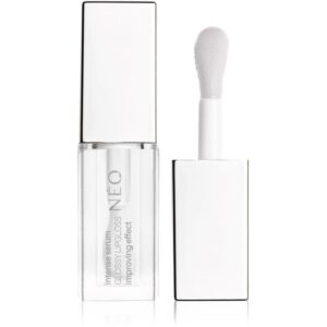 NEO MAKE UP Intense Serum Glossy Lipgloss luciu de buze de ingrijire culoare 01 Transparent 5 ml-Țena