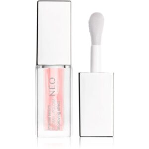 NEO MAKE UP Intense Serum Glossy Lipgloss luciu de buze de ingrijire culoare 02 Blush Flush 5 ml-ro