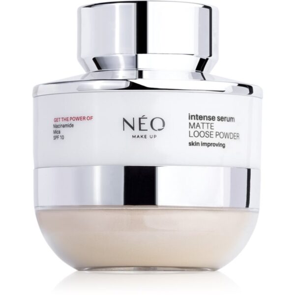 NEO MAKE UP Intense Serum Matte Loose Powder pudra pulbere matifianta SPF 10 10 g-ro