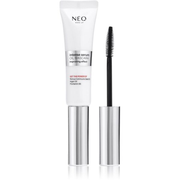 NEO MAKE UP Intense Serum Oil Mascara mascara hrănitor culoare Black 9 ml-ro