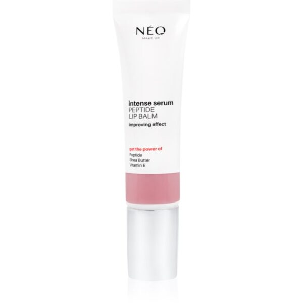 NEO MAKE UP Intense Serum Peptide Lip Balm balsam intens pentru buze cu peptide culoare 02 Perfect Rose 10 ml-Țena