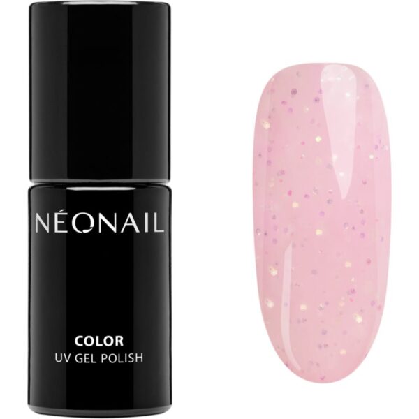 NEONAIL Baby Bloomer lac de unghii sub forma de gel cu particule stralucitoare culoare Blush-spiration 7