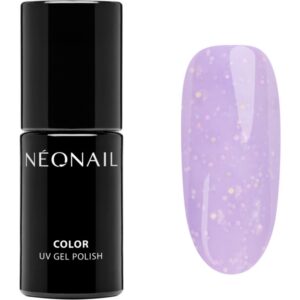 NEONAIL Baby Bloomer lac de unghii sub forma de gel cu particule stralucitoare culoare Purple-mazing 7