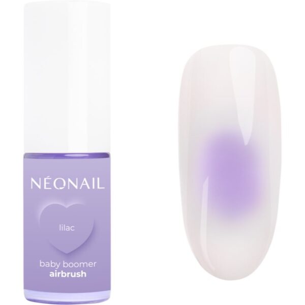 NEONAIL Baby Boomer Airbrush pudră colorată pentru unghii culoare Lilac 5 g-Țena