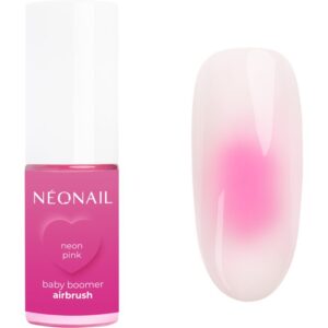 NEONAIL Baby Boomer Airbrush pudră colorată pentru unghii culoare Neon Pink 5 g-Țena