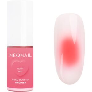 NEONAIL Baby Boomer Airbrush pudră colorată pentru unghii culoare Neon Red 5 g-Țena