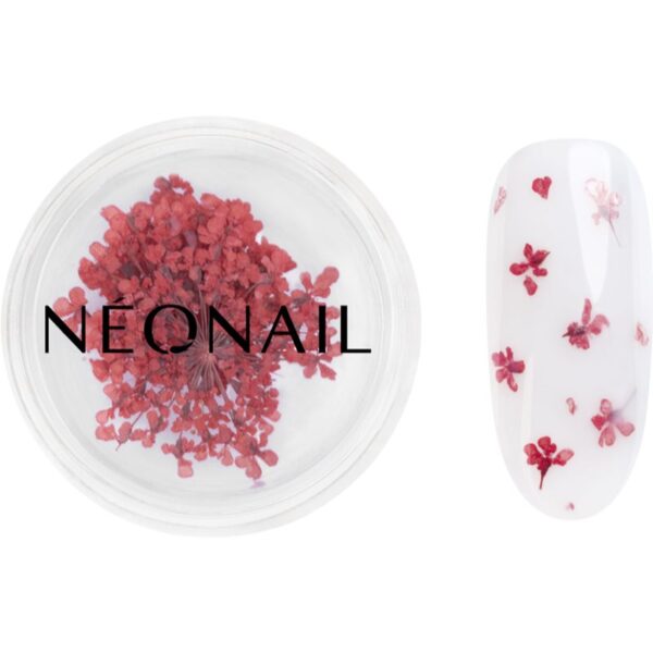 NEONAIL Dried Flowers flori uscate pentru unghii culoare 08 Red 1 buc-Țena