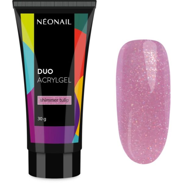 NEONAIL Duo Acrylgel Shimmer Tulip gel pentru modelarea unghiilor 30 g-Țena