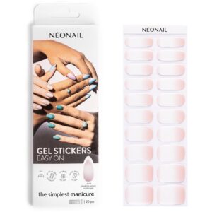 NEONAIL Easy On Gel Stickers folii autocolante pentru unghii culoare M09 20 buc-Țena