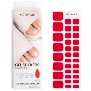 NEONAIL Easy On Gel Stickers folii autocolante pentru unghii pentru picioare culoare P03 32 buc-ro
