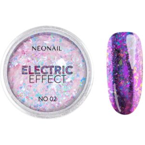 NEONAIL Effect Electric pudra stralucitoare pentru unghii culoare 02 0.3 g-Țena