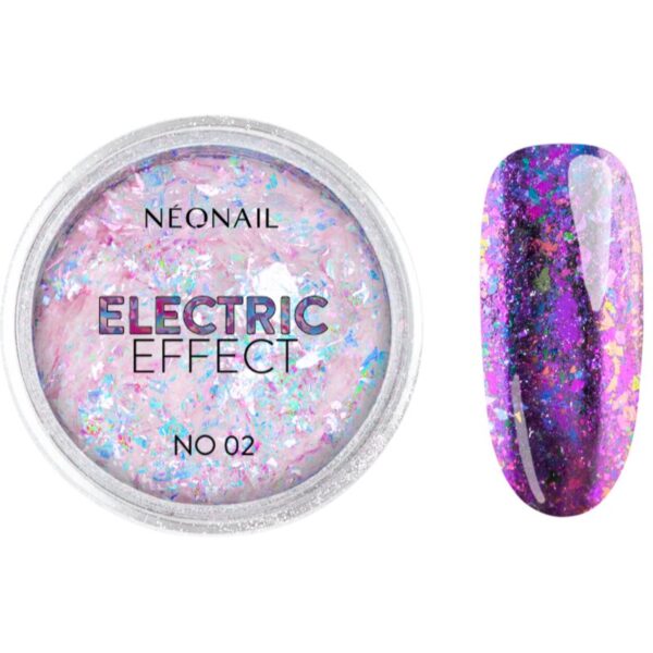 NEONAIL Effect Electric pudra stralucitoare pentru unghii culoare 02 0.3 g-Țena