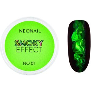 NEONAIL Effect Smoky pudră colorată pentru unghii culoare No. 1 Green 2 g-ro