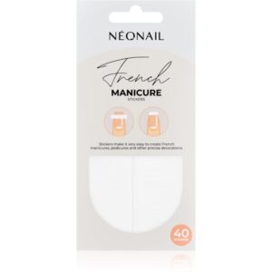 NEONAIL French Manicure Stickers folii autocolante pentru unghii tip 02 40 buc-ro