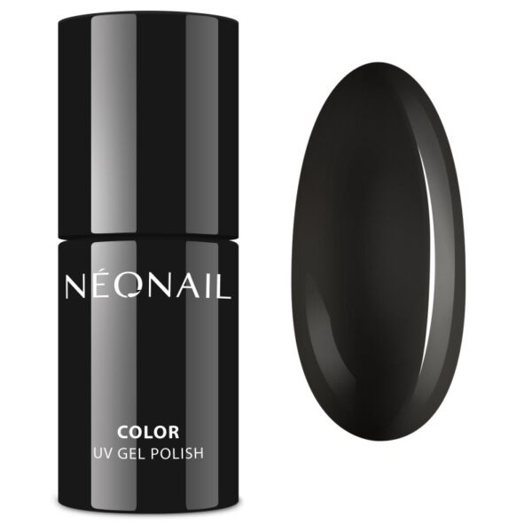 NEONAIL Grunge lac de unghii sub forma de gel culoare Pure Black 7