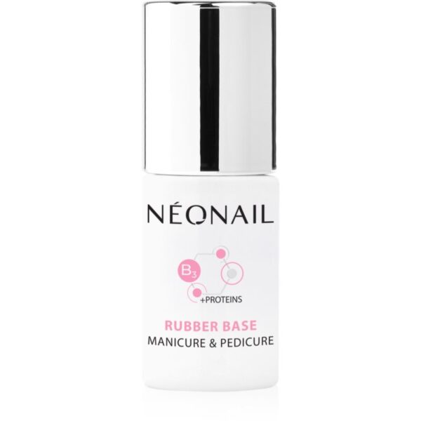NEONAIL Manicure & Pedicure Rubber Base baza gel pentru unghii cu proteine 7