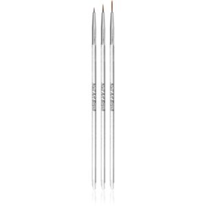 NEONAIL Nail Art Brushes set perii machiaj pentru unghii 3 buc-Țena