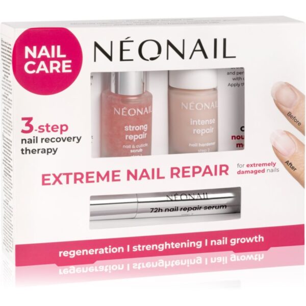 NEONAIL Nail Care Set Extreme Nail Repair set pentru unghii și cuticule-ro