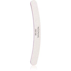 NEONAIL Nail File Curved pilă de unghii 100/180 1 buc-ro