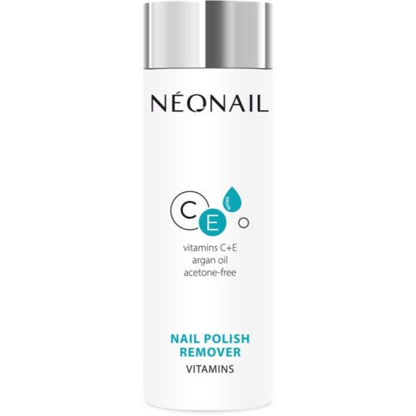 NEONAIL Nail Polish Remover dizolvant pentru oja cu vitamine C si E 200 ml-ro