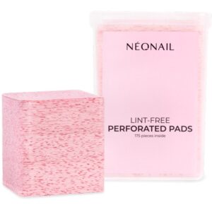 NEONAIL Pads Lint-Free Perforated dischete demachiante pentru unghii 175 buc-Țena