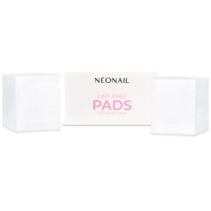 NEONAIL Pads Lint-Free dischete demachiante pentru unghii 200 buc-Țena