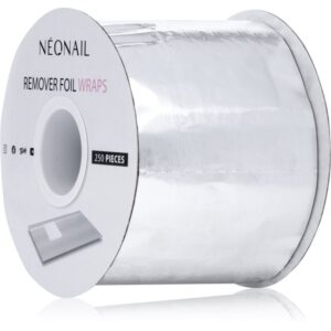 NEONAIL Remover Foil Wraps dizolvant pentru lacul de unghii 250 buc-ro