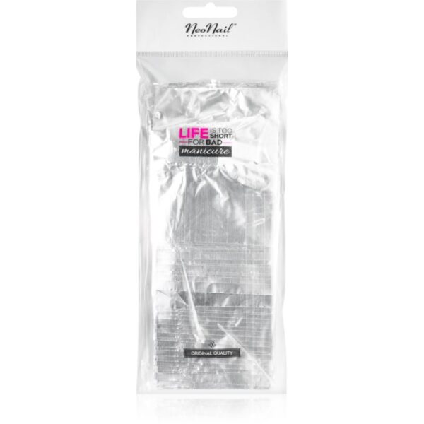 NEONAIL Remover Foil Wraps dizolvant pentru lacul de unghii 50 buc-ro