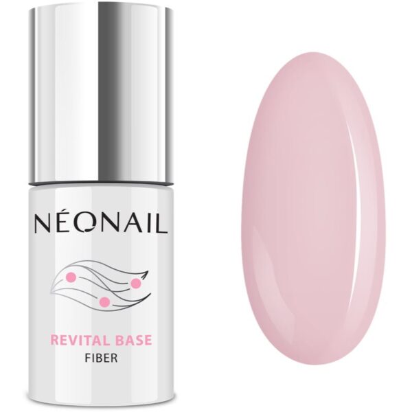NEONAIL Revital Base Fiber gel de bază pentru modelarea unghiilor culoare Creamy Splash 7