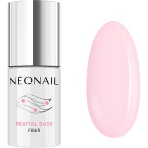 NEONAIL Revital Base Fiber gel de bază pentru modelarea unghiilor culoare Rosy Blush 7