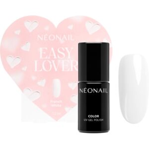 NEONAIL Special Set Easy Lover lac de unghii sub forma de gel (editie limitata) culoare French White 7.2 ml-Țena