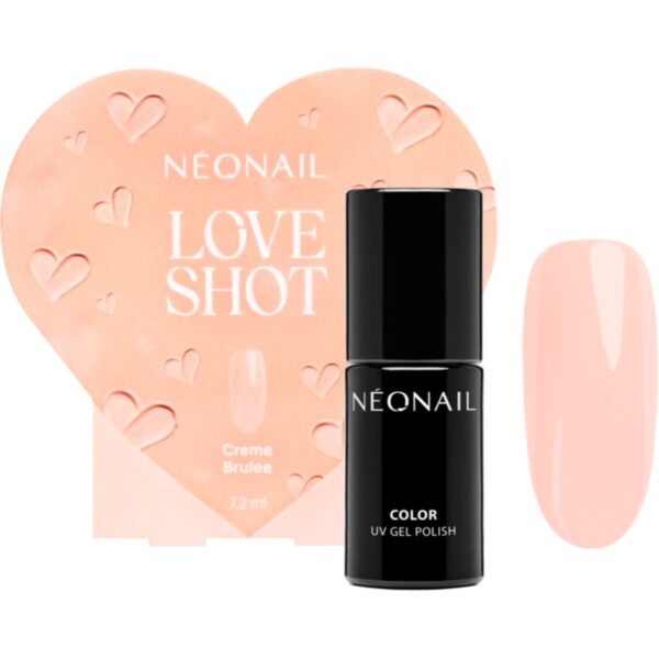 NEONAIL Special Set Love Shot lac de unghii sub forma de gel (editie limitata) culoare Crème Brûlée 7.2 ml-Țena