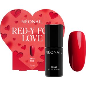 NEONAIL Special Set Red-y for Love lac de unghii sub forma de gel (editie limitata) culoare Sexy Red 7.2 ml-Țena