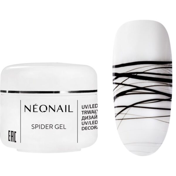 NEONAIL Spider Gel gel pentru unghii culoare Black 5 ml-ro