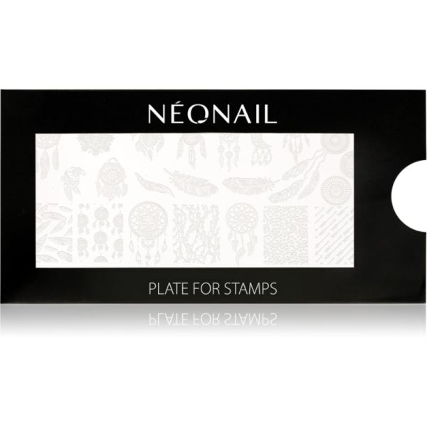 NEONAIL Stamping Plate șabloane pentru unghii tip 04 1 buc-ro