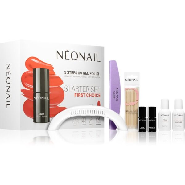 NEONAIL Starter Set First Choice set cadou pentru unghii 1 buc-ro