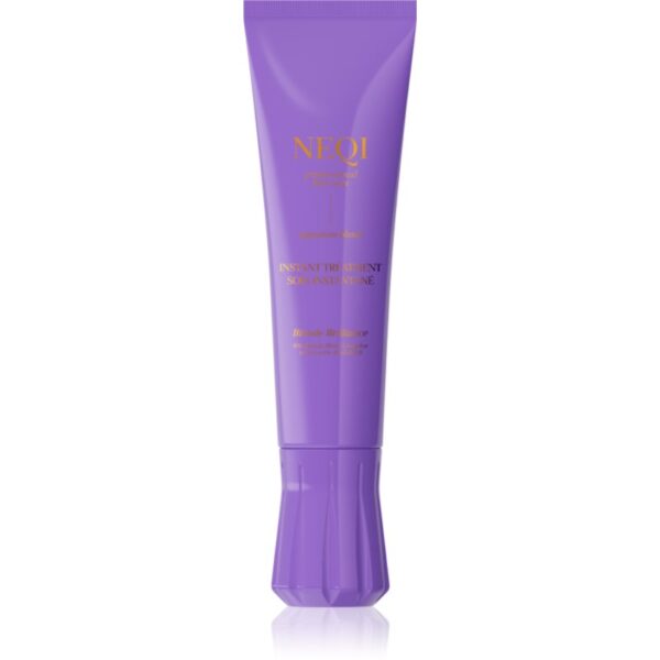 NEQI Treatment Treasure Blonde Brilliance tratament pentru regenerare pentru par blond 100 ml-Țena