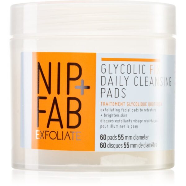 NIP+FAB Glycolic Fix dischete demachiante 60 buc-Țena