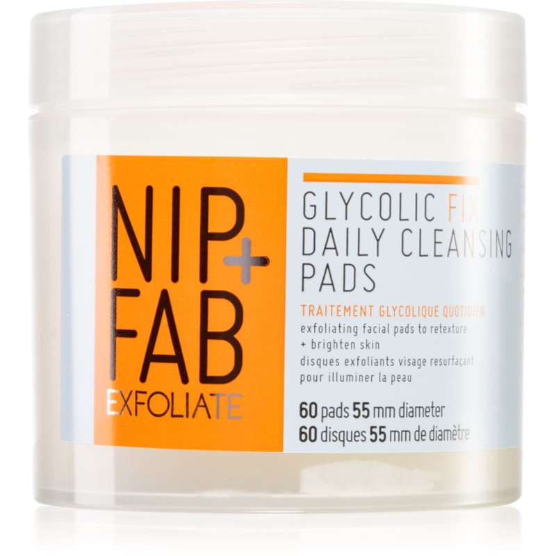 NIP+FAB Glycolic Fix dischete demachiante 60 buc-Țena
