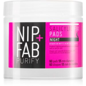 NIP+FAB Salicylic Fix dischete demachiante pentru noapte 60 buc-Țena