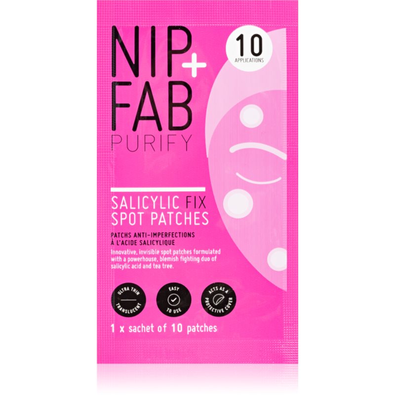 NIP+FAB Salicylic Fix servetele demachiante 10 buc-ro