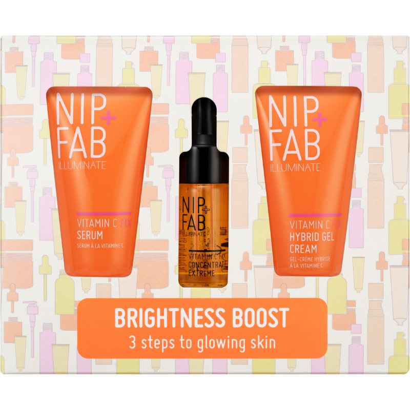 NIP+FAB Vitamin C Fix Brightness Boost set pentru îngrijirea tenului cu vitamina C-ro