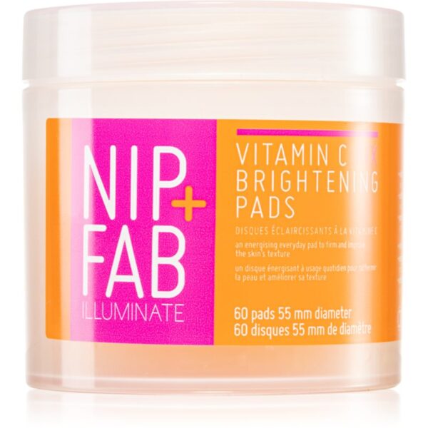 NIP+FAB Vitamin C Fix dischete demachiante pentru o piele mai luminoasa 60 buc-Țena