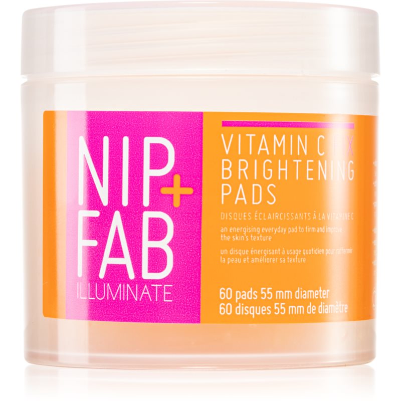 NIP+FAB Vitamin C Fix dischete demachiante pentru o piele mai luminoasa 60 buc-Țena